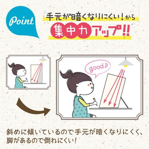 リビガク 集中できる勉強ブース 手元が暗くなりにくい | ソニック